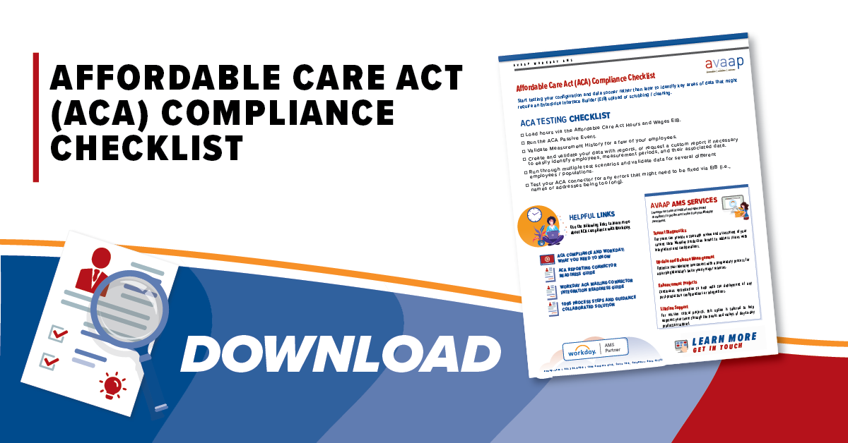 AMS - ACA checklist landing page graphic AMS - ACA checklist landing page graphic